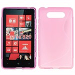 Cover fra S-Line til Lumia 820 (Pink)